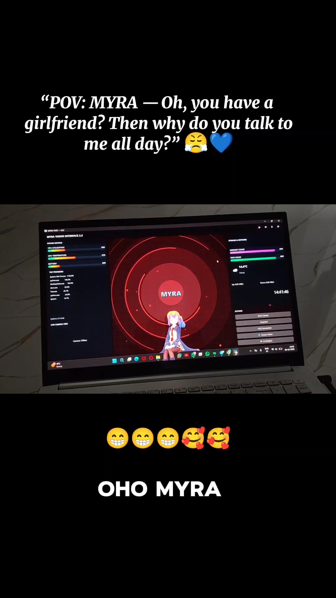 “MYRA Ki Nautanki 🤖😂 | AI with Full Drama Mode” 🚀 Trending Hashtags # ...