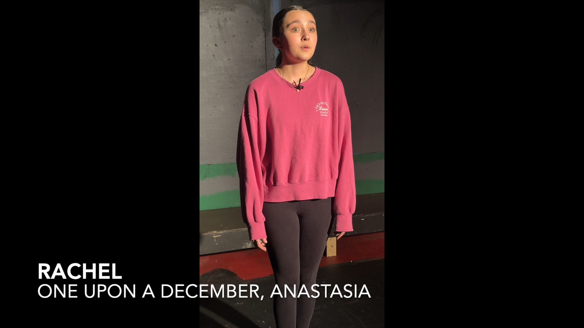 Rachel Once Upon a December, Anastasia | Act Out Theatre Group LLC 