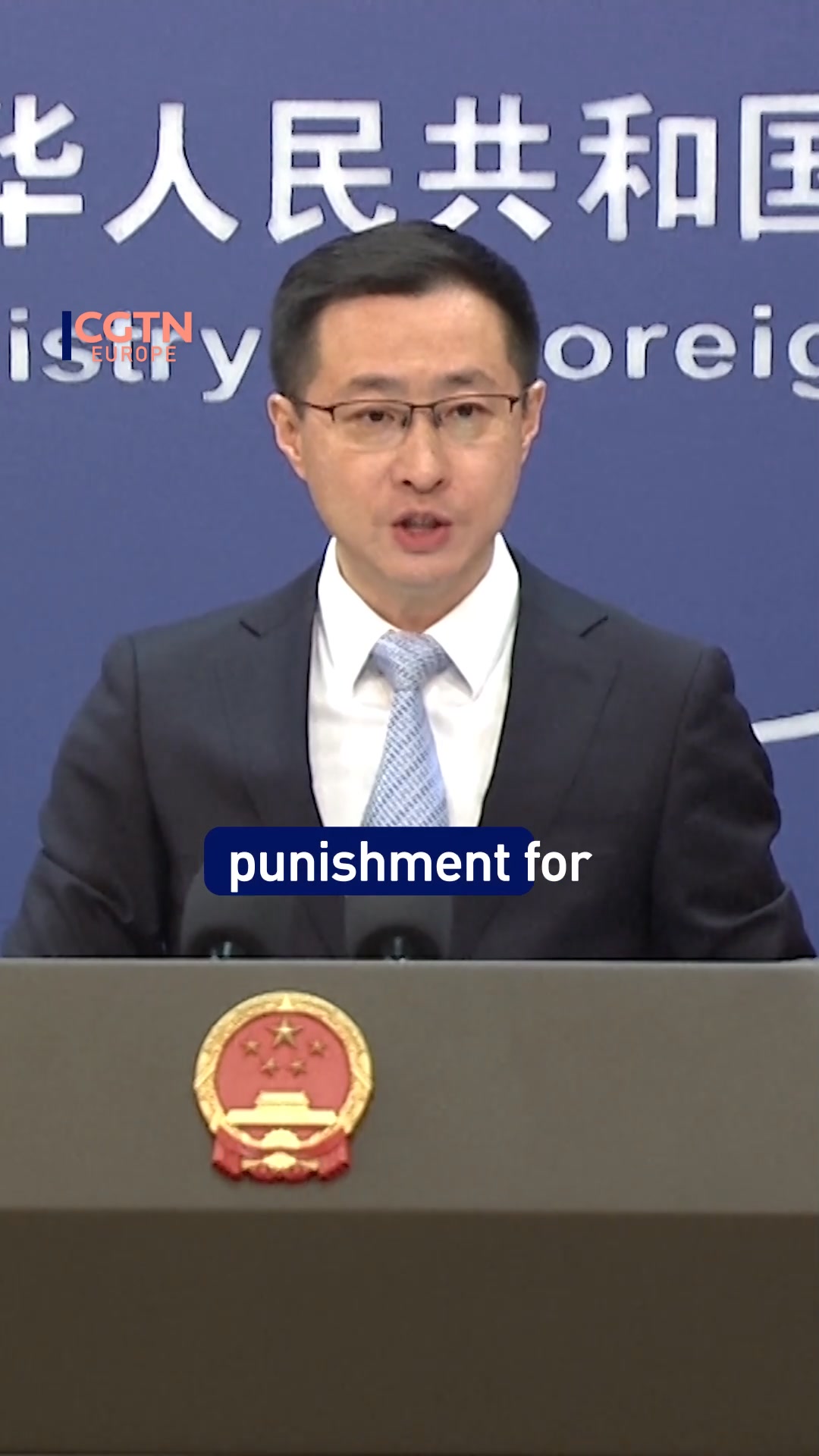 Chinese Foreign Ministry spokesman Lin Jian says the latest PLA ...