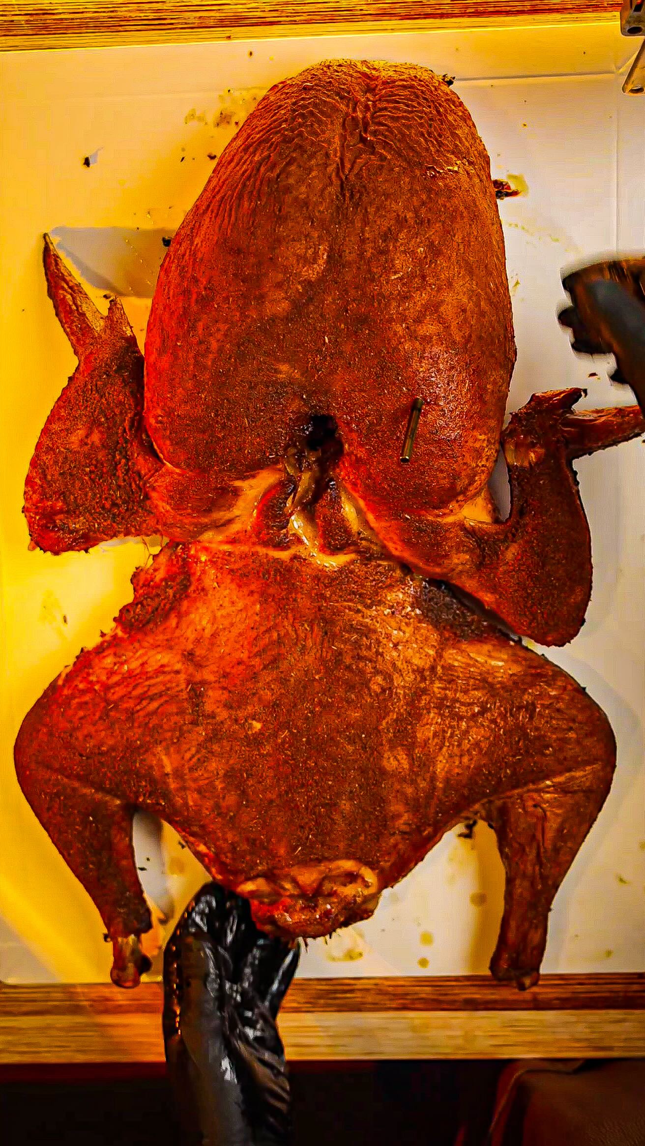 22 lbs Cajun Honey Frog Turkey 🦃 I don’t usually mess with massive ...