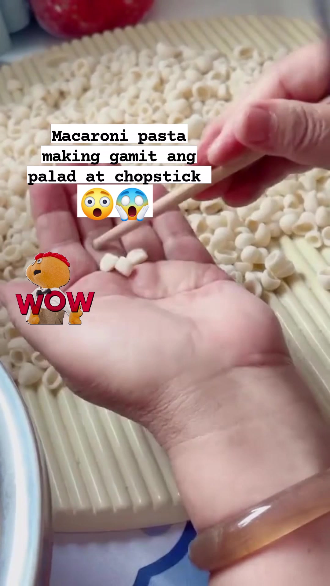 Macaroni pasta making #macaroni #macaronipasta #creative #resourceful ...