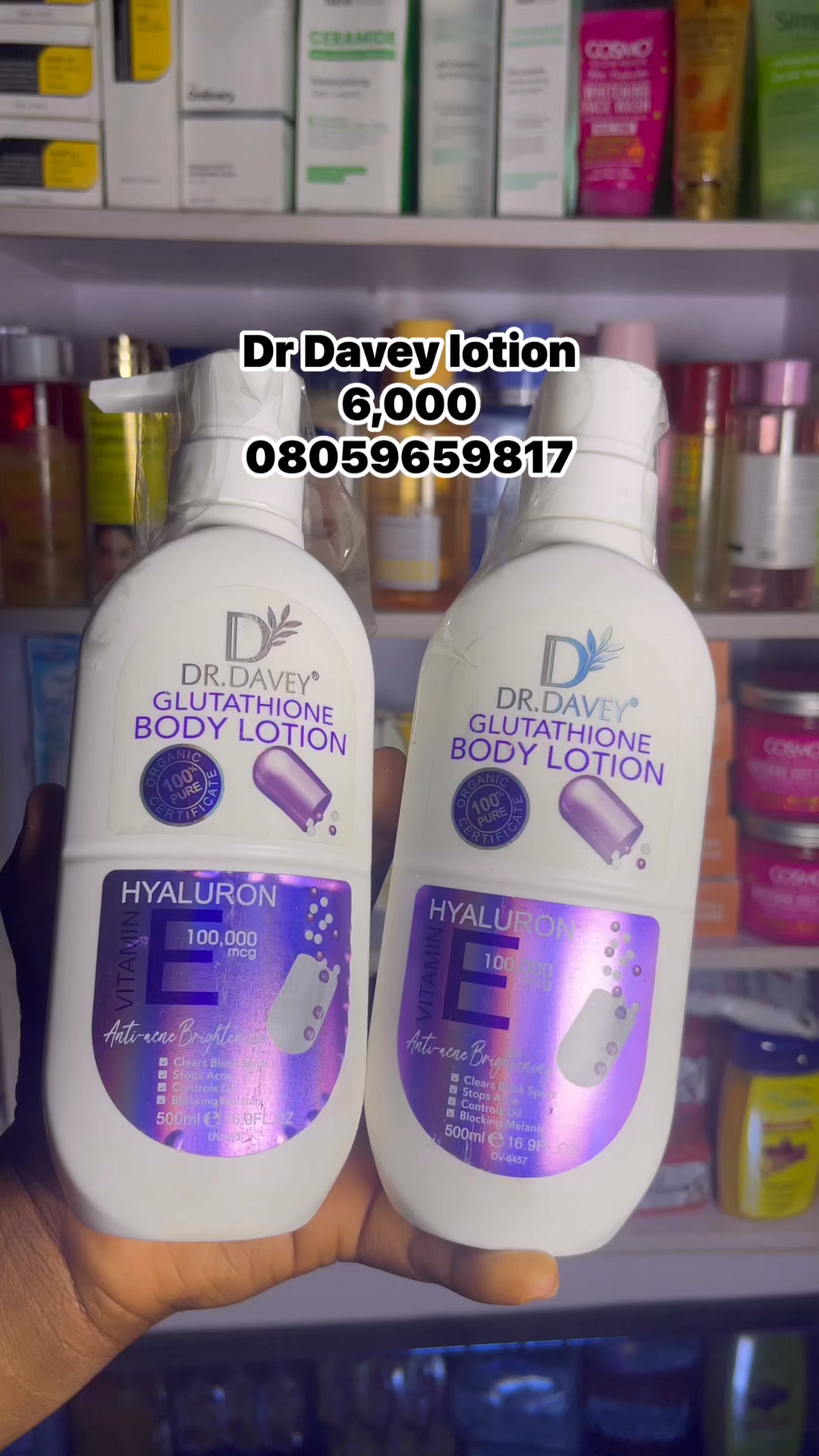 glutathione handbody ROUSHUN Gluta Berry Body Lotion Whitening & Black Spot Corrector