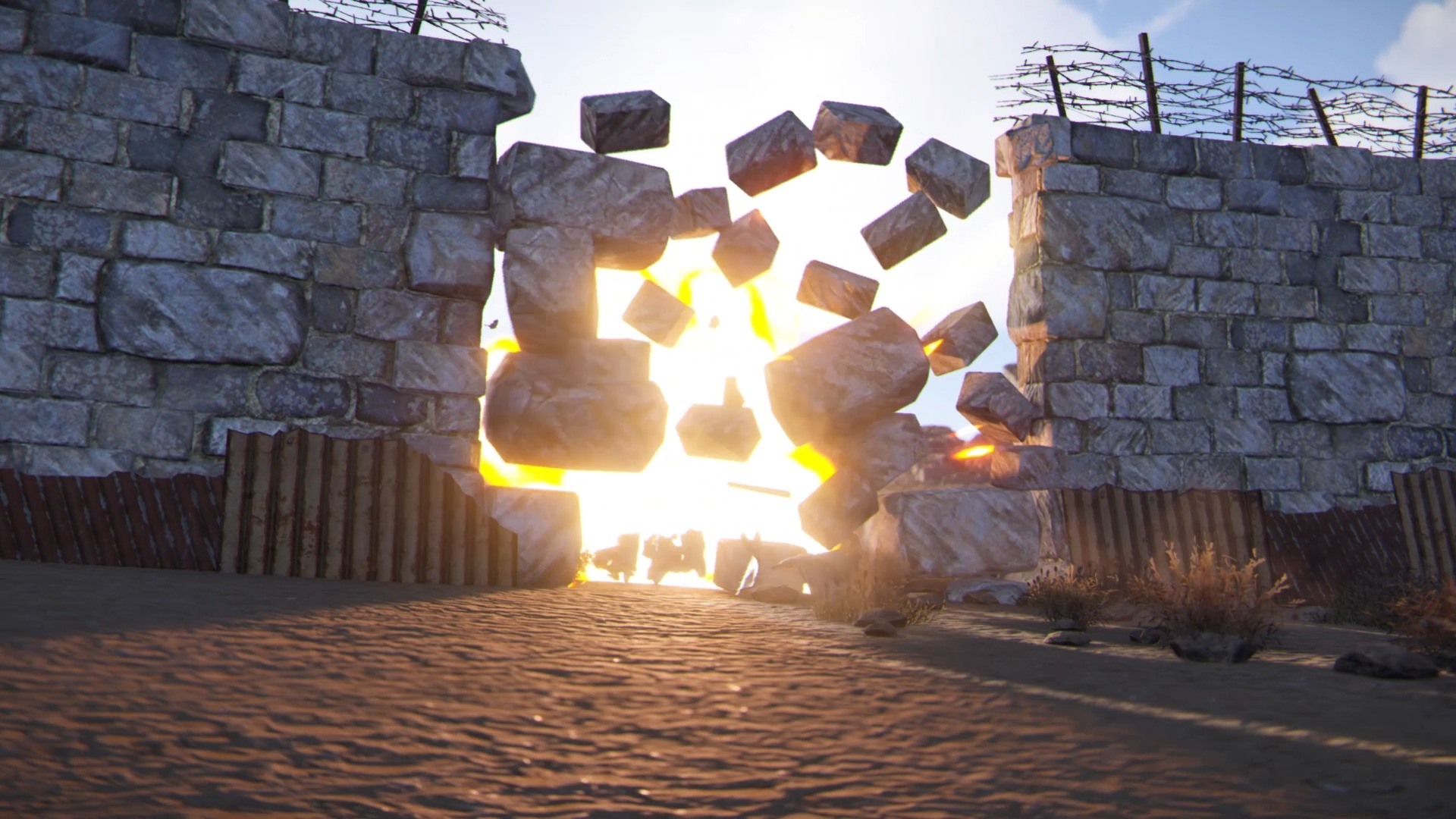 Did you know you can also use the Catapult's Firebomb and Propane bombs ...