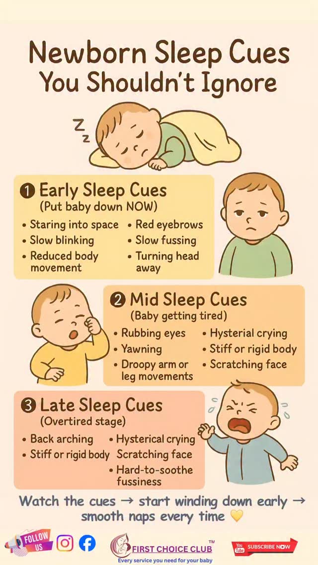 Image result for "Newborns can't talk… but they give CLEAR sleep signals! Here are the ...