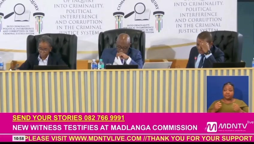MDN News - Mapiyeye tells the Madlanga Commission that... | Facebook