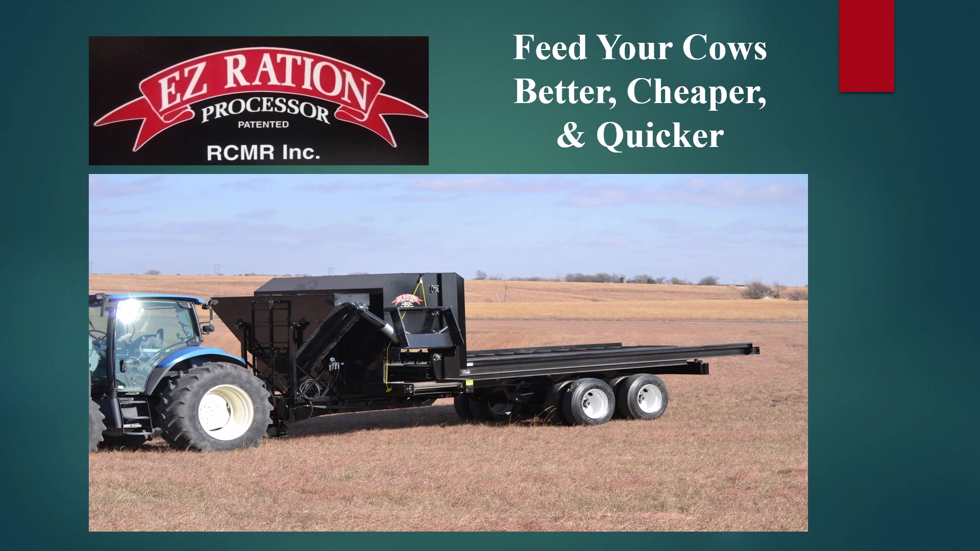 Level Up with an EZ Ration Processor - Feed your Cows Better, Cheaper ...