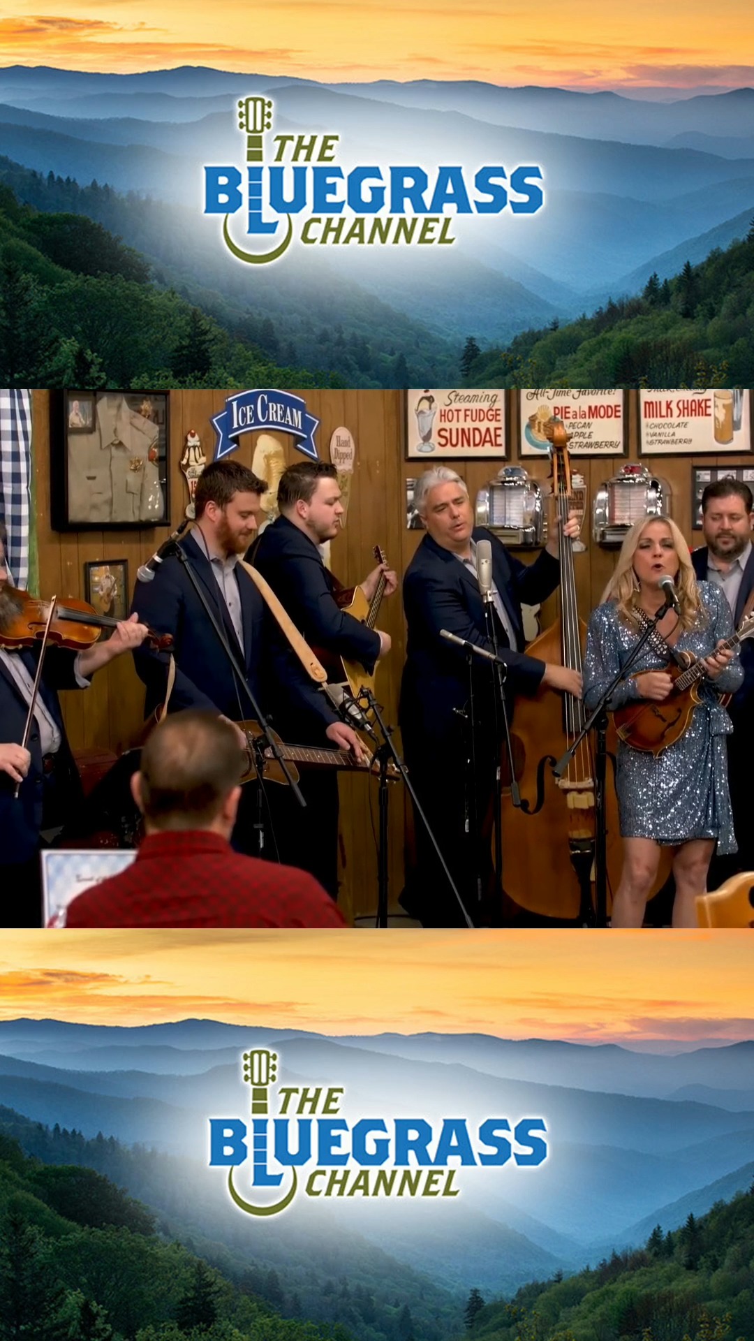 Rhonda Vincent and her band The Rage perform gospel classic 