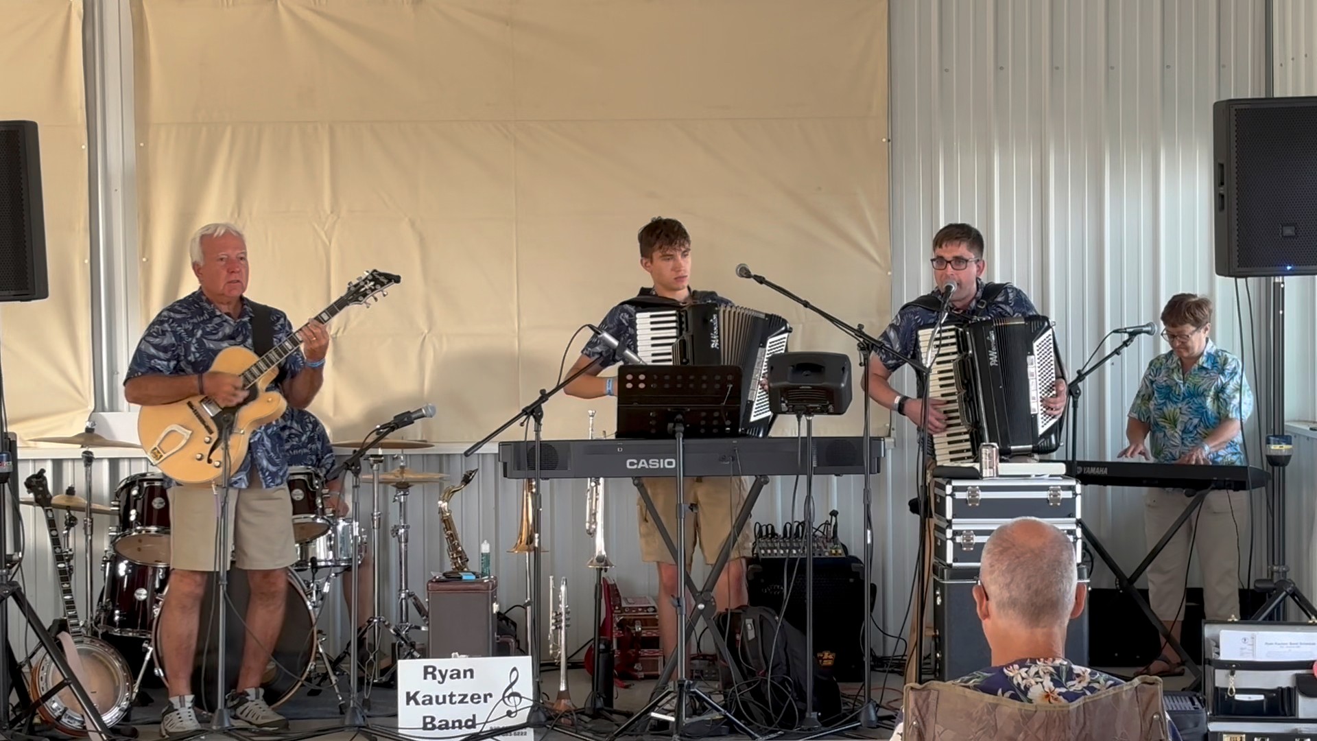 Fun times and happy music with the Ryan Kautzer Band at Pulaski Polka ...