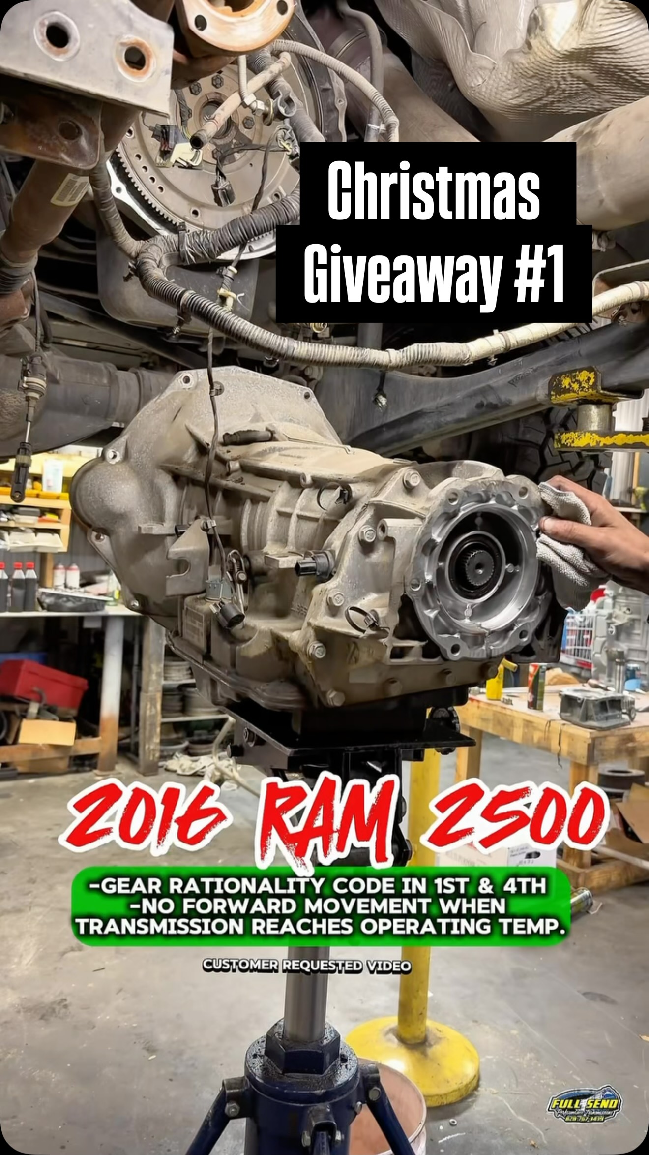 2016 RAM 2500 - Customer states this truck will not move when the ...