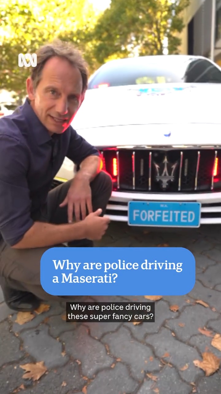 #BestOf2025: WA police are driving a Maserati after confiscating it ...