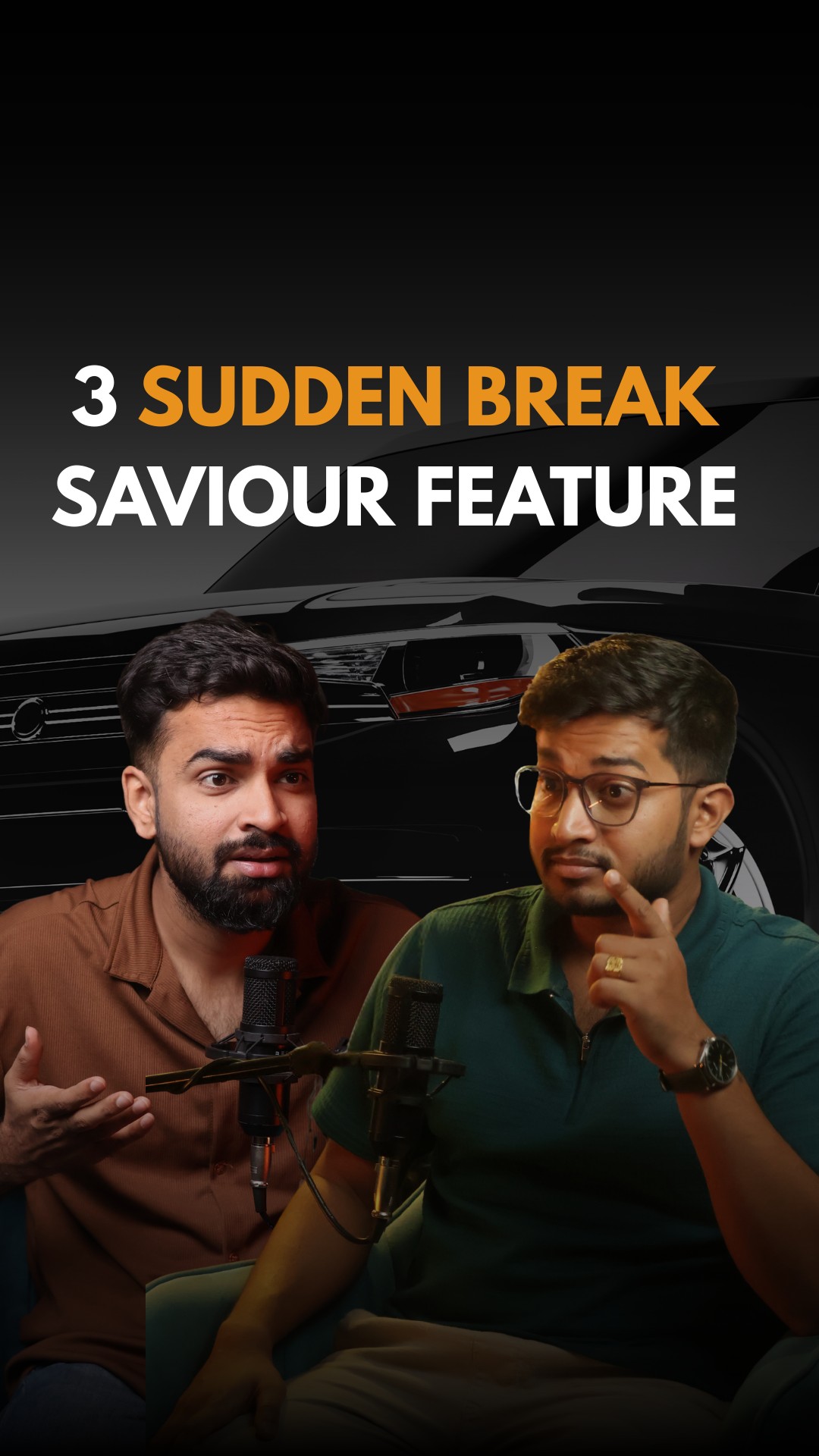 You don’t crash because of speed. You crash because you stop suddenly ...
