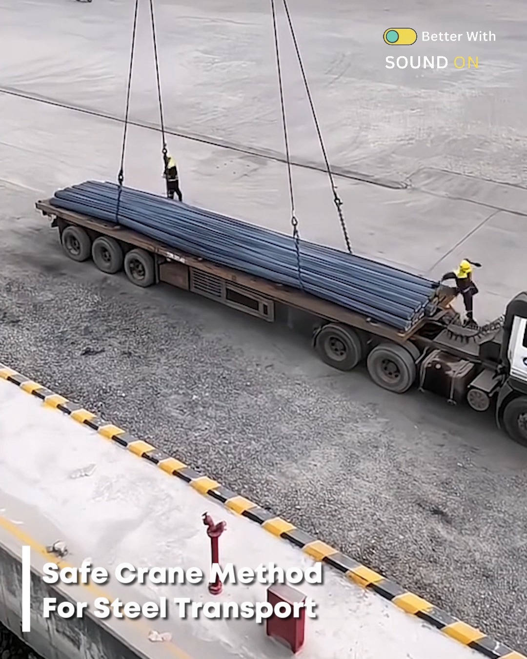 Lifting Heavy Steel Rods. #CraneLifting #MaterialHandling | Gizmo ...
