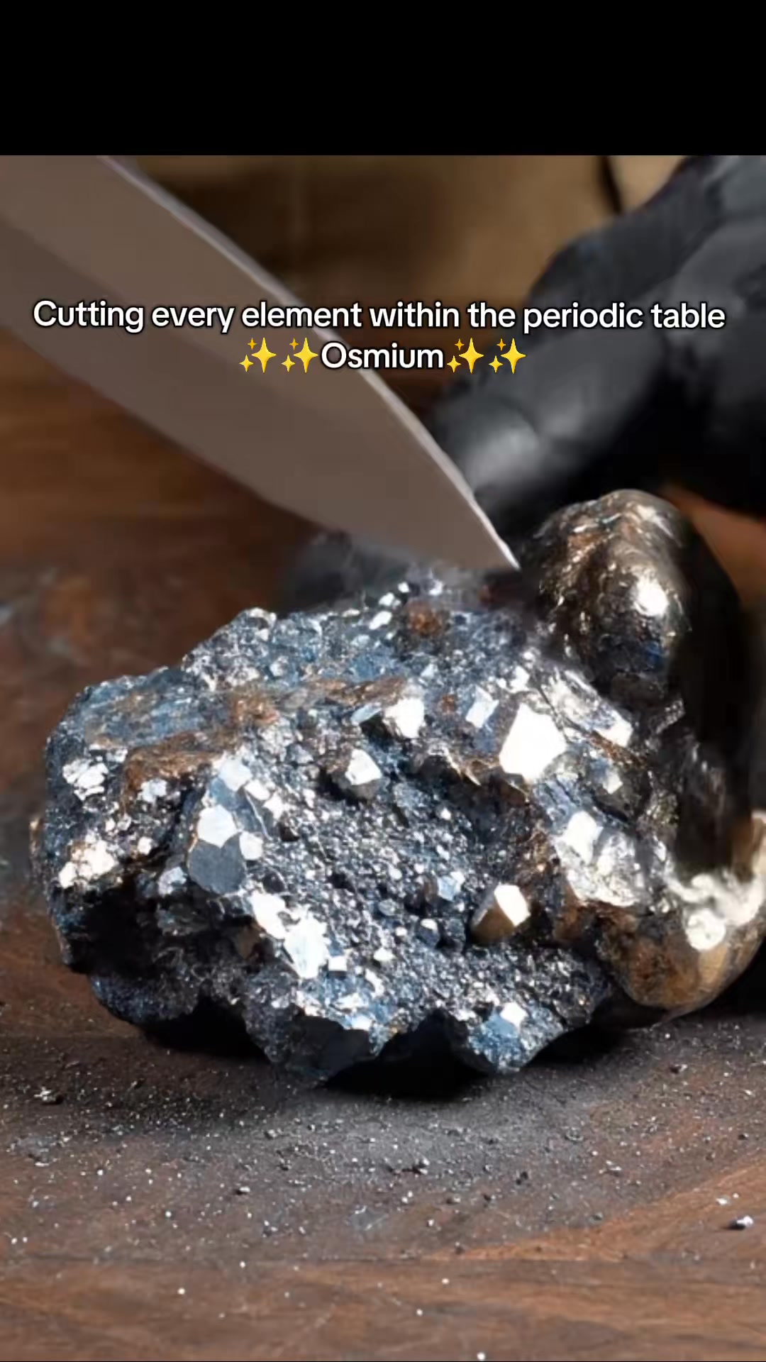 Cutting every element within the periodic table Osmium #calm #asmr # ...