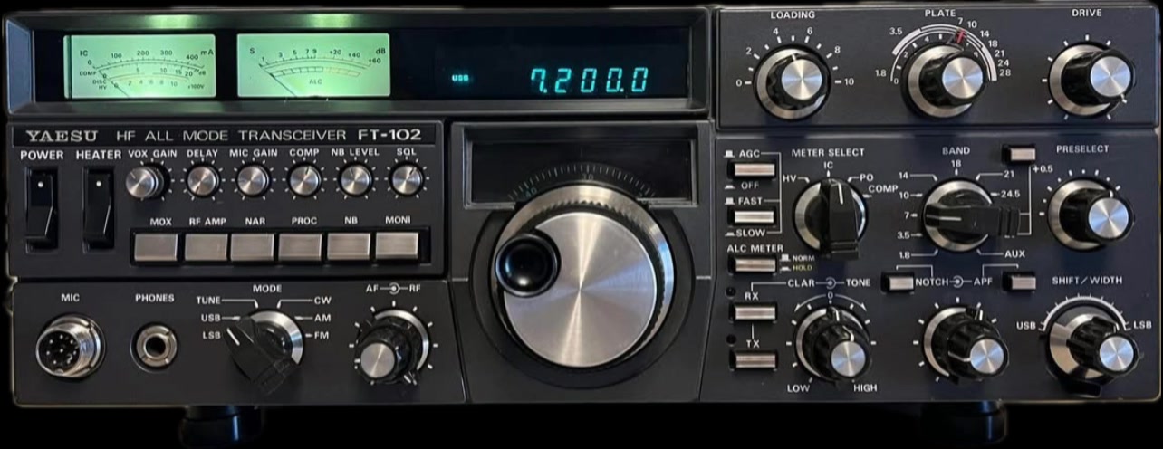 Any guesses on value of Yaesu FT102 equipment?