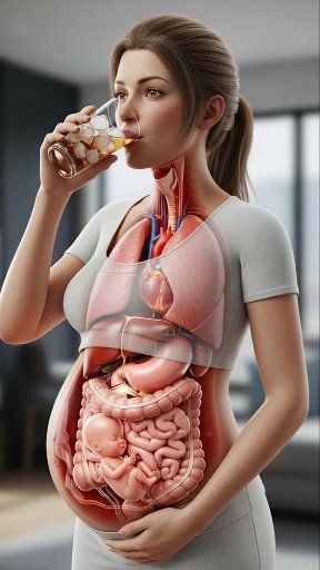 Curated visual reference: Fresh Look at What Happens When A Pregnant Woman Drinks Cold Drink