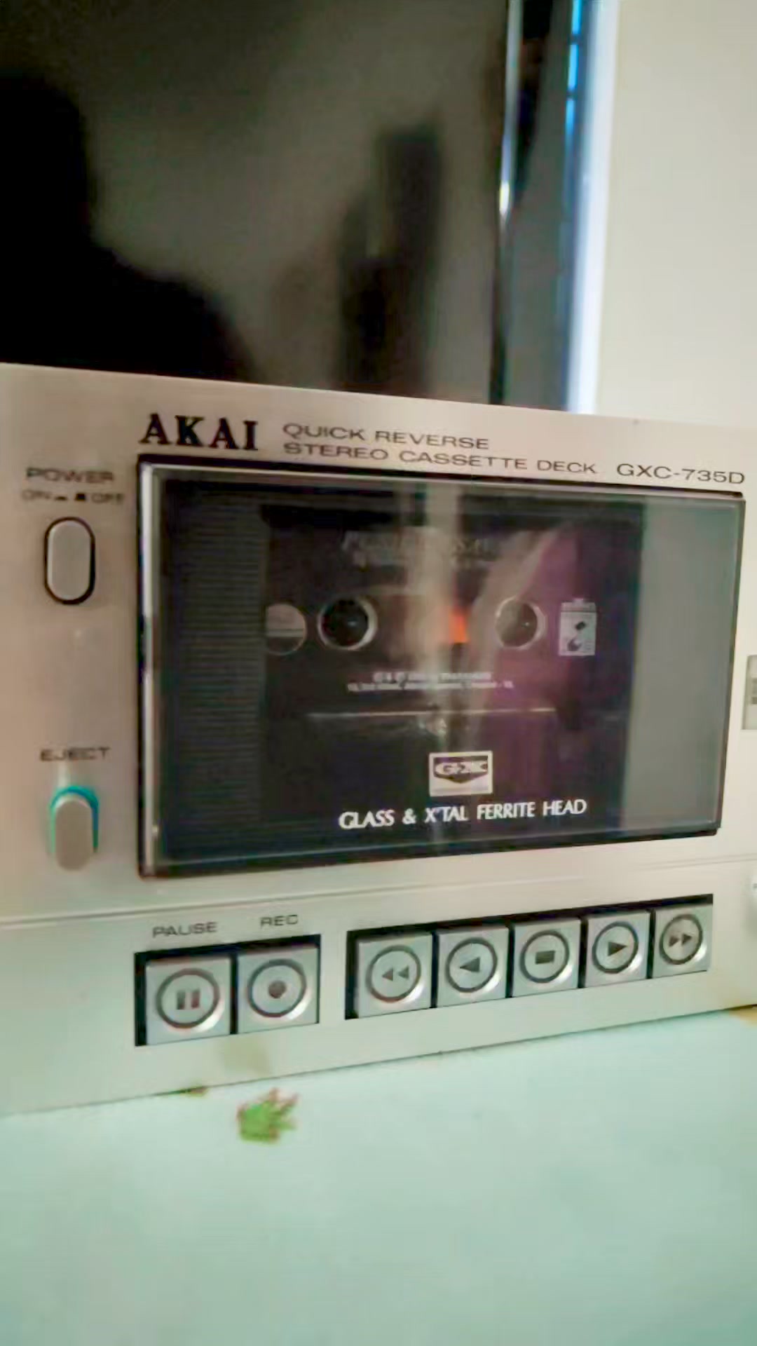 AKAI GXC 735D CASSETTE DECK #hifiaudio #vintageradio