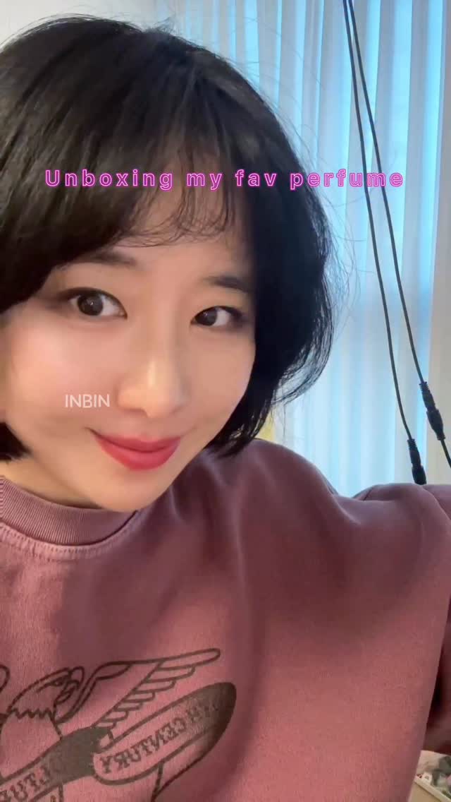 Unboxing my fav perfume🫧 #asmr #satisfying #Kbeauty #minimakeup # ...