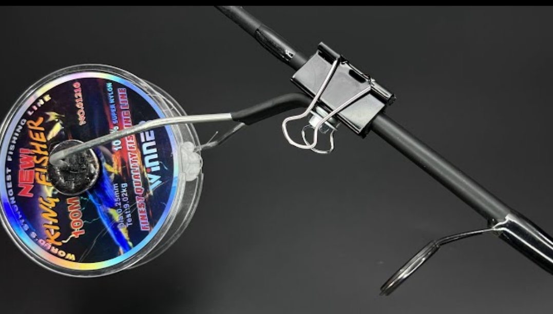 How to wind any fishing reel.DIY Line spooling device . #winter | Mumu ...