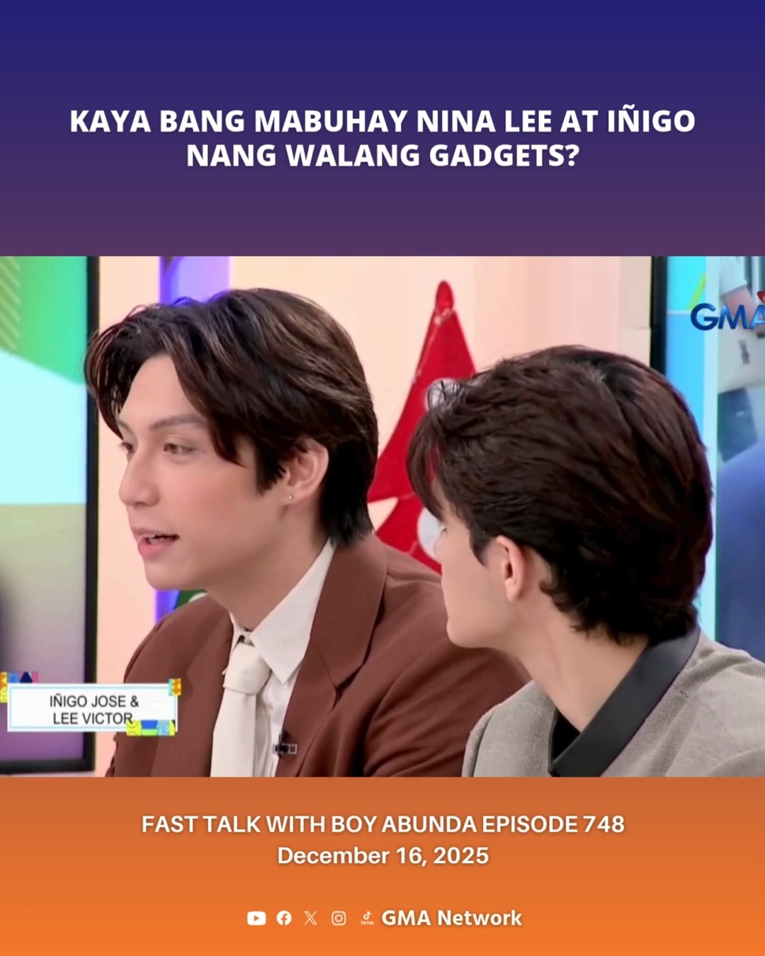 #FastTalkWithBoyAbunda #Highlights: Para kina Lee at Iñigo, gaano ...