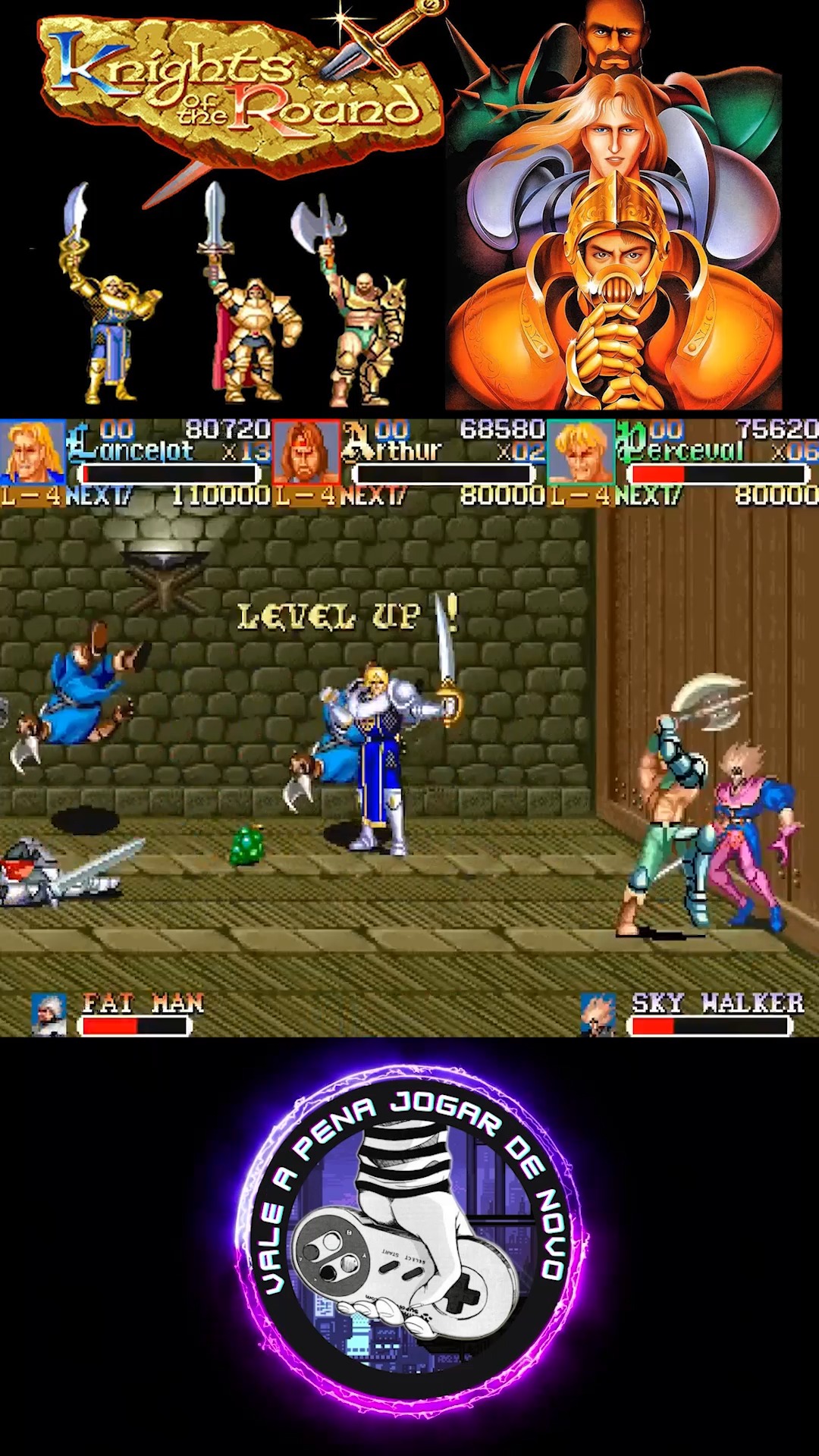 Knights of the Round, Arcade Capcom 1992 #knightsoftheround