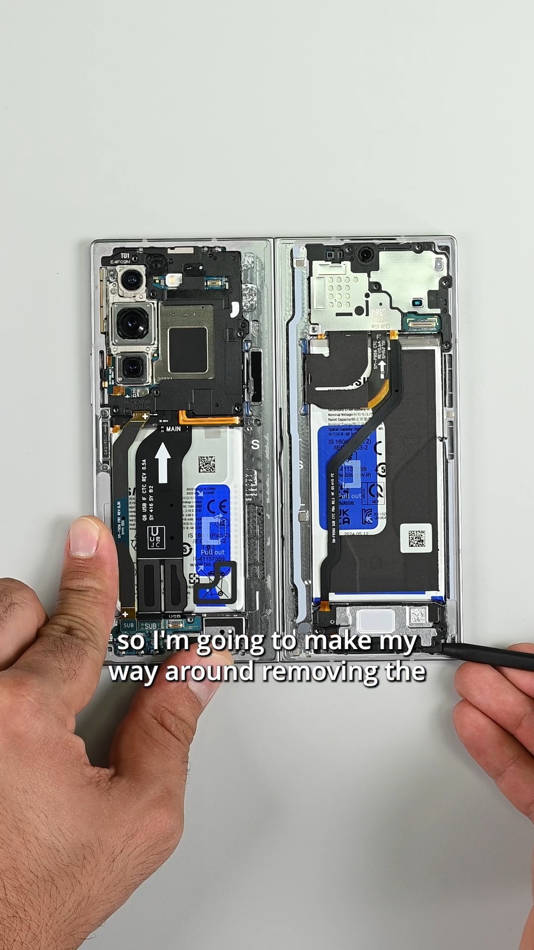 The Samsung Galaxy Z Fold6 dazzles with its sleek design and