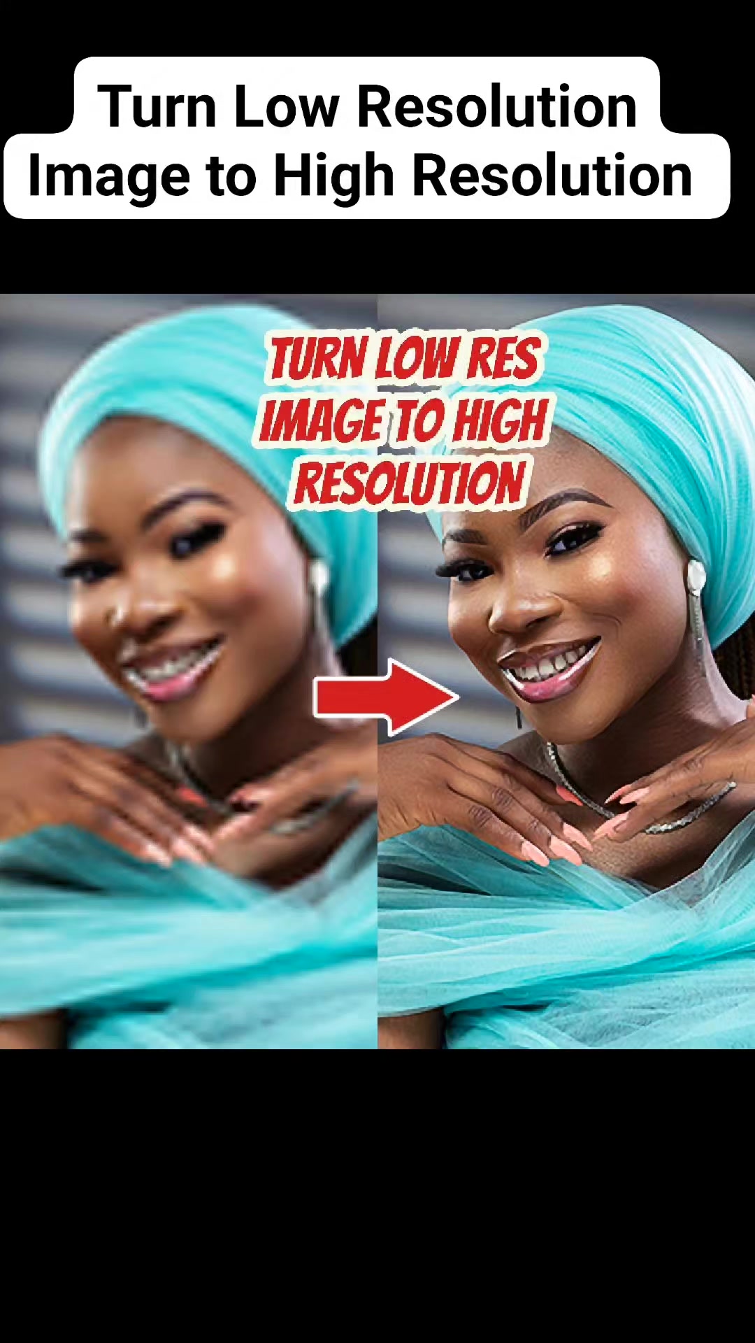 📢 Learn How to Turn Low-Res Images into High Resolution in Photoshop! 🎨 ...