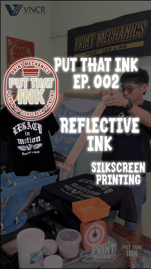Reflective Ink #silkscreentutorial #printingservices #printmechanics # ...