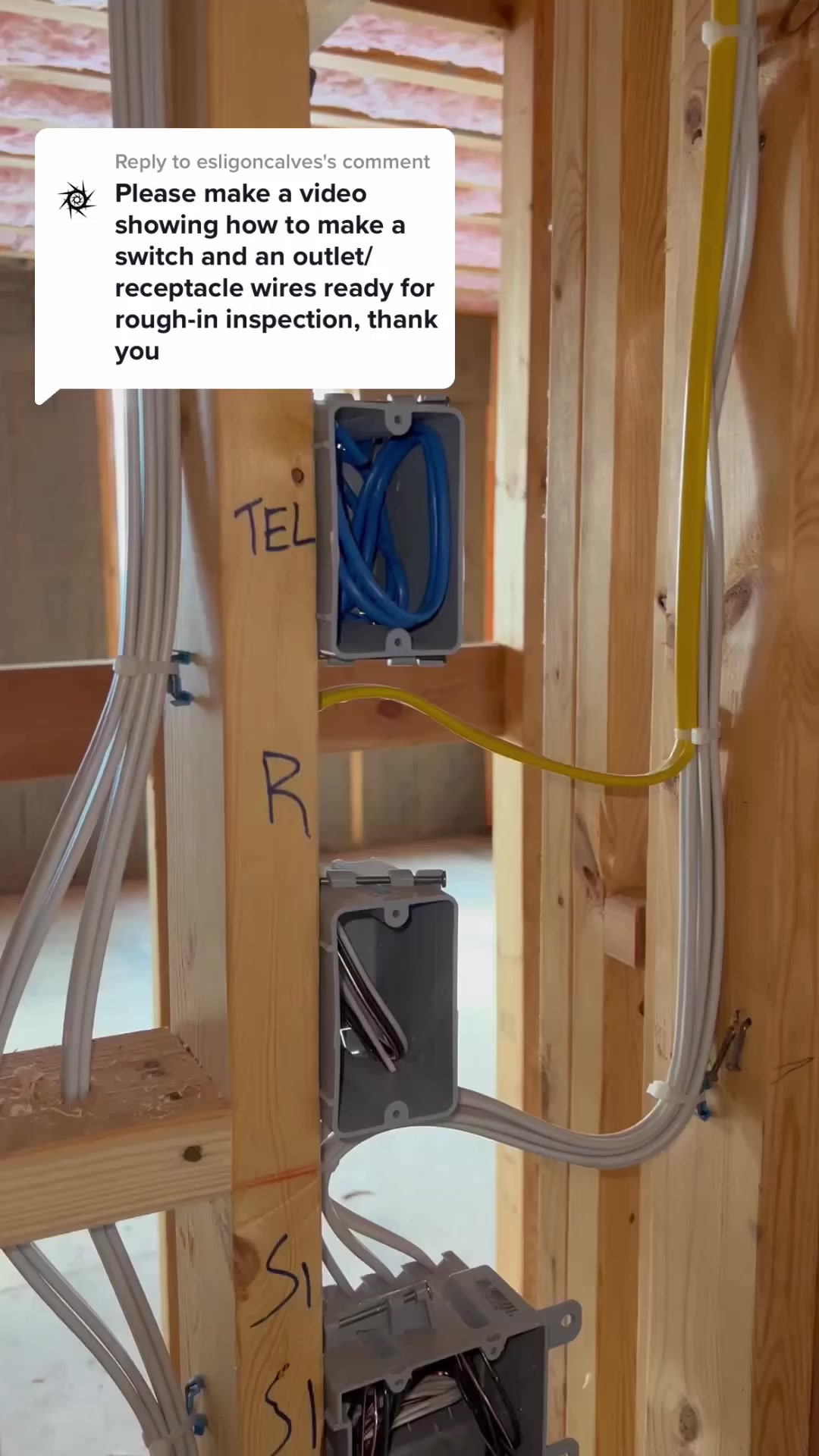 Replying to @esligoncalves this is what your electrical rough in should ...