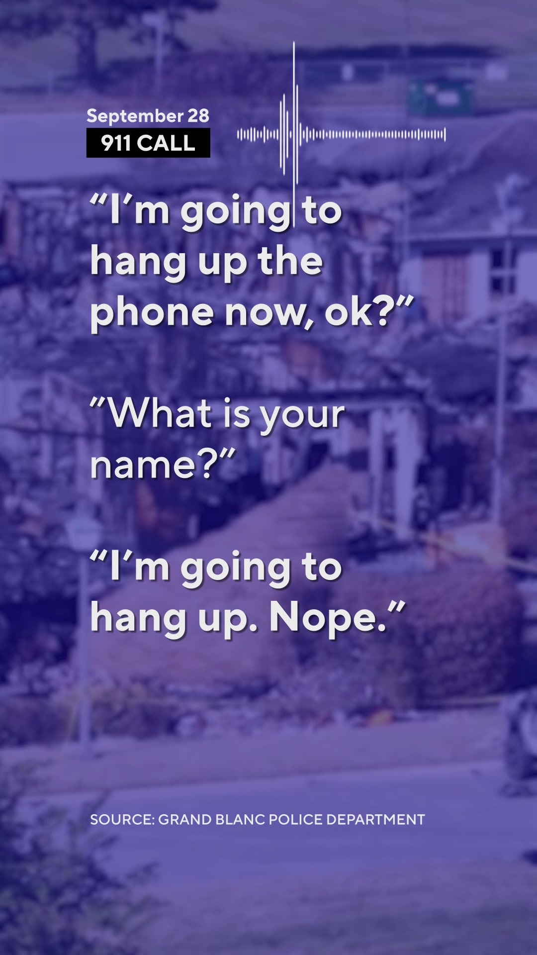 Police released a 911 call believed to be made by the gunman who killed ...