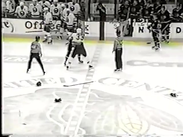 Eric Cairns vs Bob Probert Nov 12, 1999 From YouTube Channel Rich ...