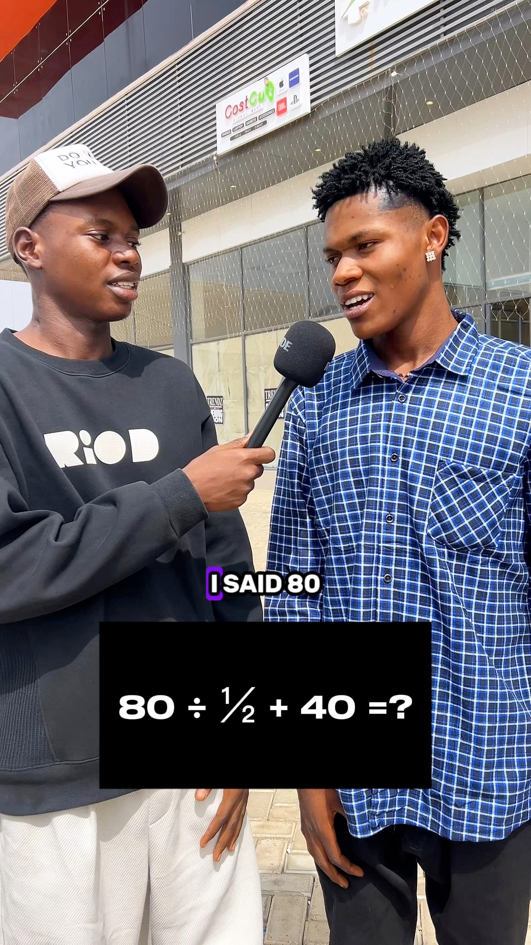 Where are the maths scholars 🧑‍🏫 🙄 What Is 80 ÷ ½ + 40 =? 🤔 #fyp # ...