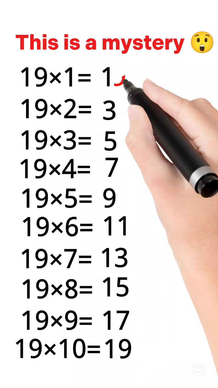 Only 0.1% of people know this secret behind the 19 times table! 🤯 Learn ...