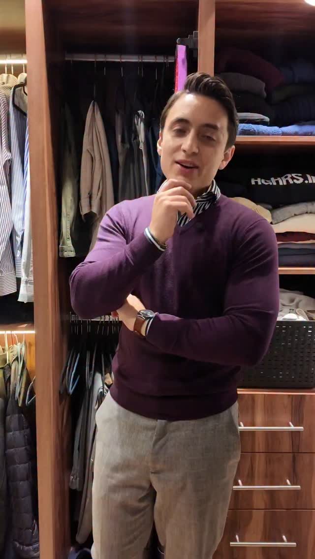 ¿Cómo combinar un suéter? 🧶 No es solo ponértelo, es saber equilibrar ...