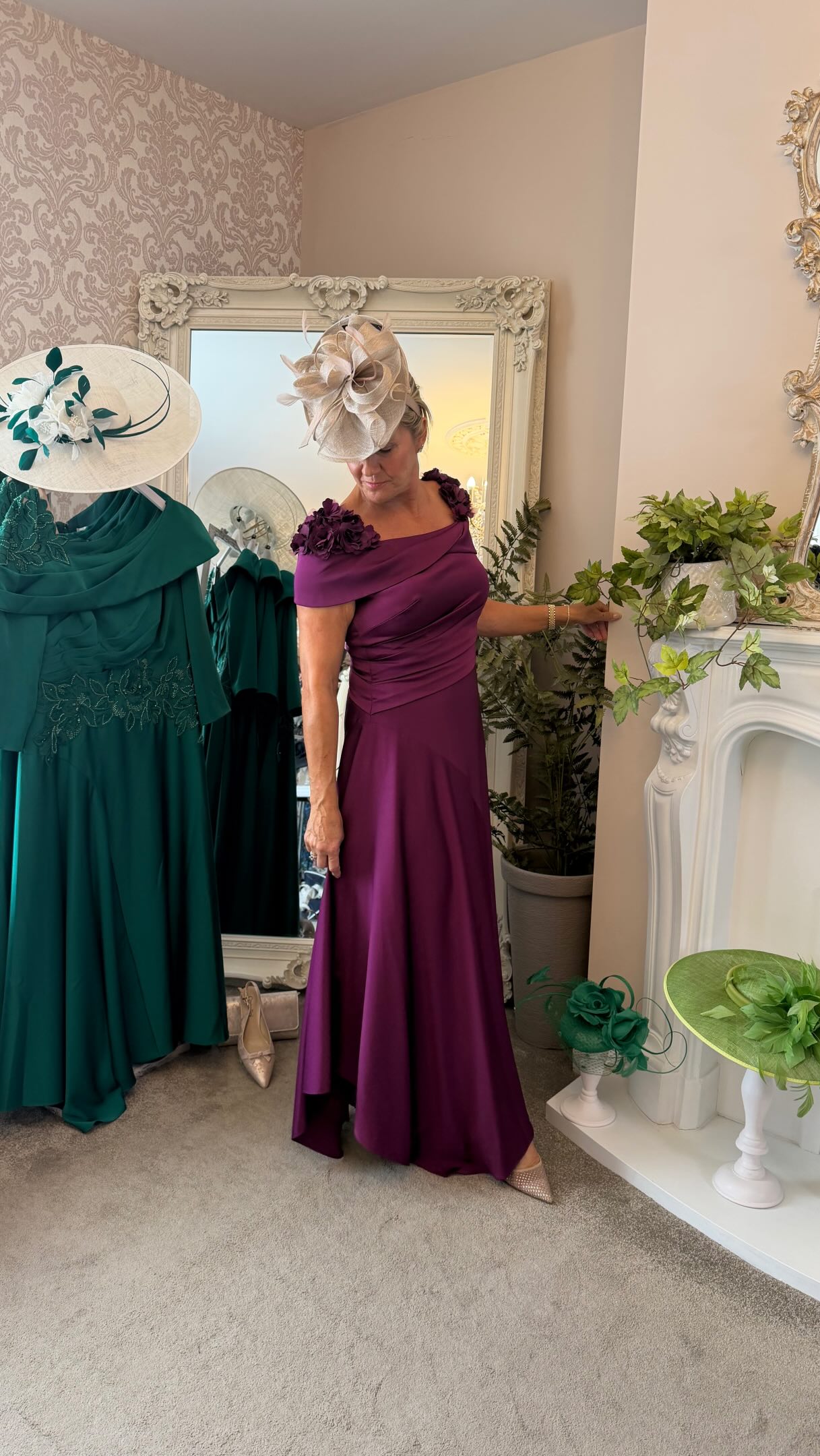 molly brown prom dresses york A stunning design from John Charles for AW26, one of our favourites of the season! Ideal for an autumn wedding, but great for any season! 💚, @johncharlesuk, Style codes: 66793, Hat: Color:Cherry Blossom Norma Kamali Cross Back USW412024MonDayA The bride dresses