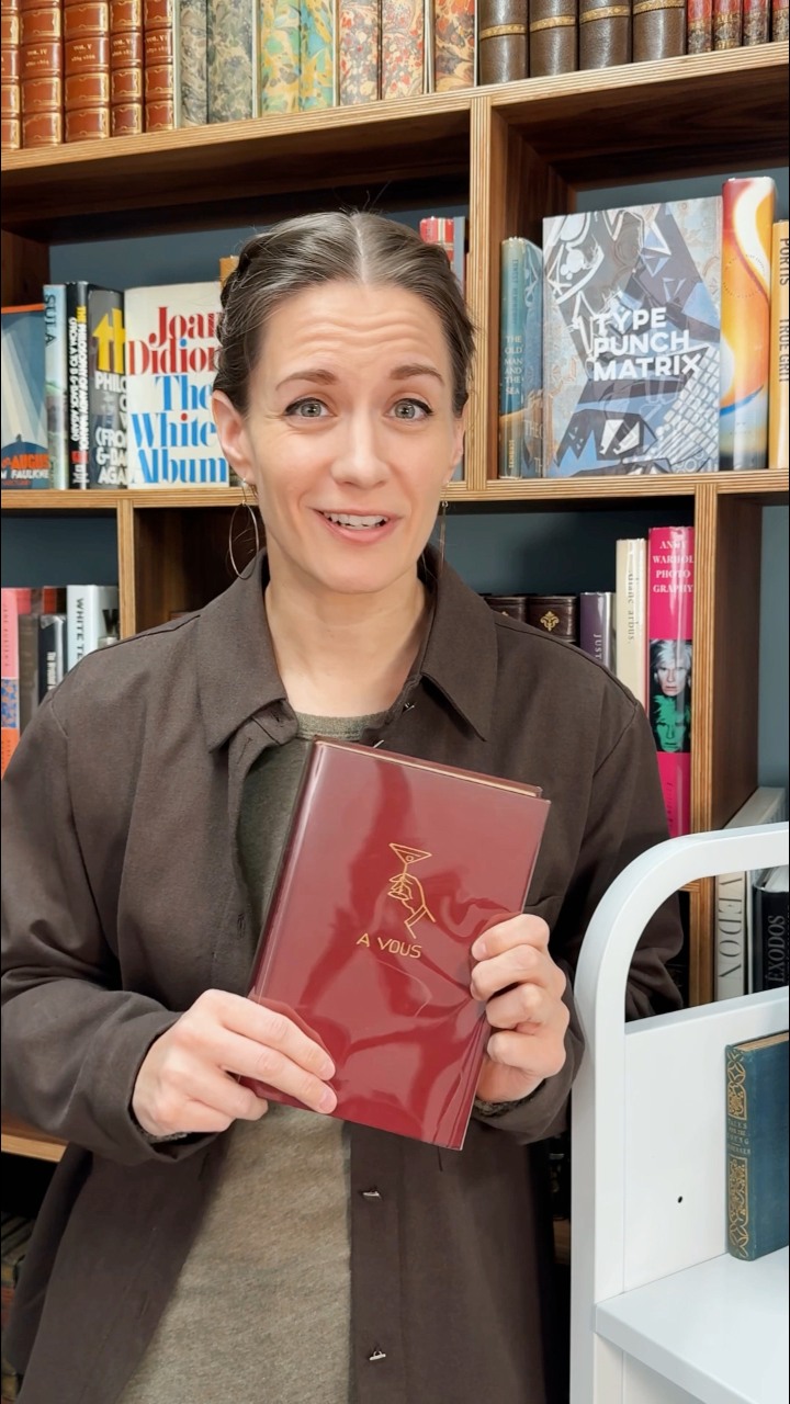 In the rare book shop: a tour through new acquisitions. For more