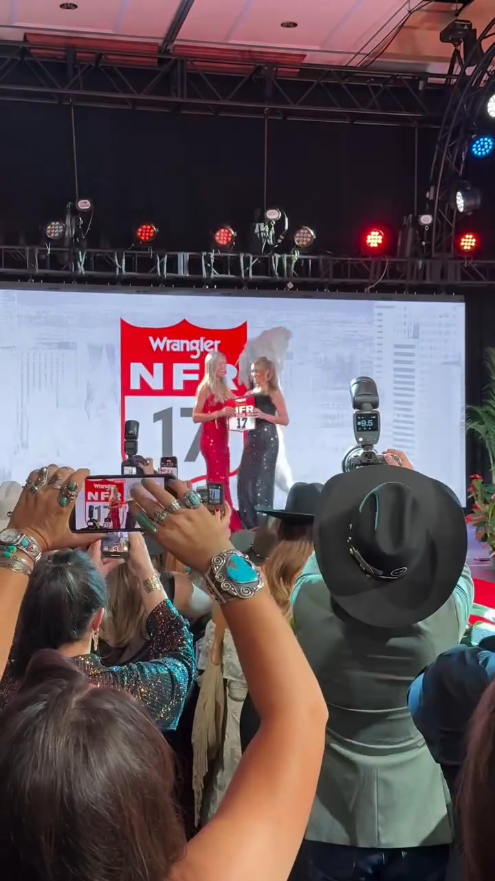 2025 NFR back number ceremony. Everyone’s got their back numbers! Now ...