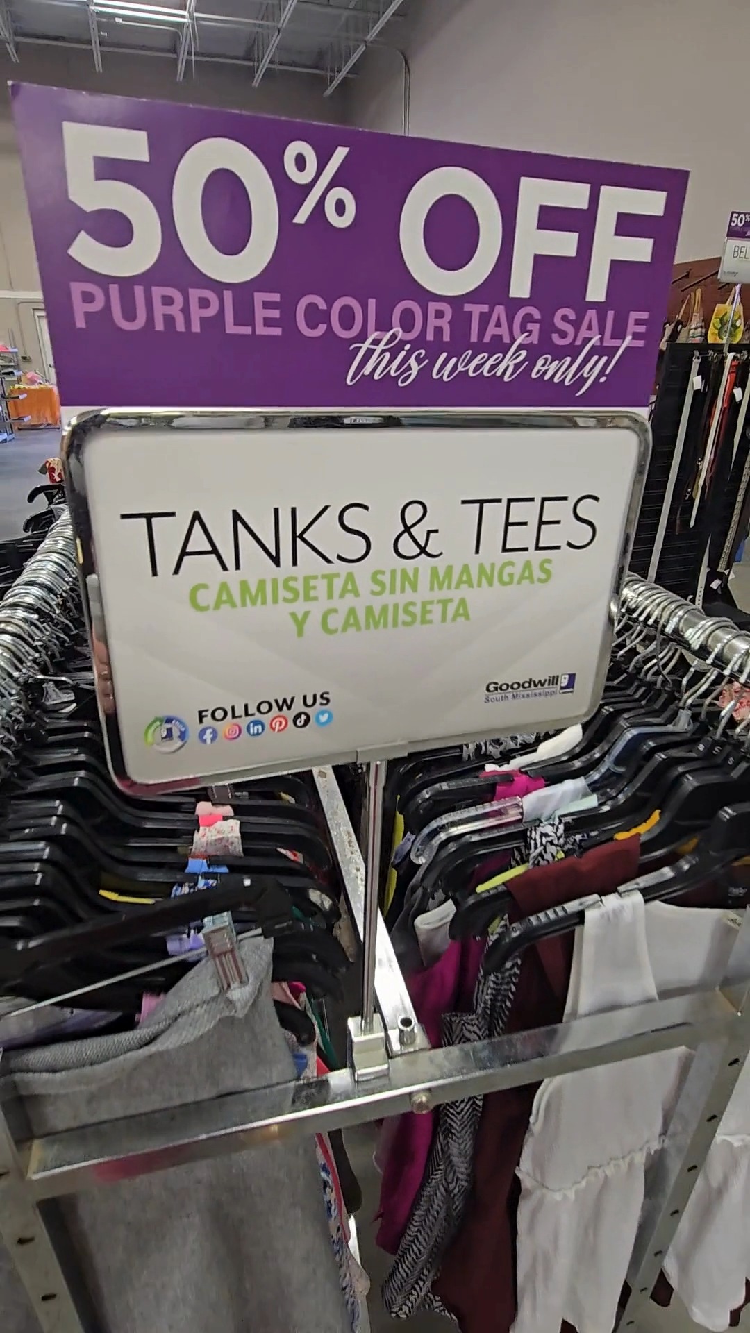 Sooo many tanks for Spring & Summer in our stores!! ☀️🌷 If it has a ...