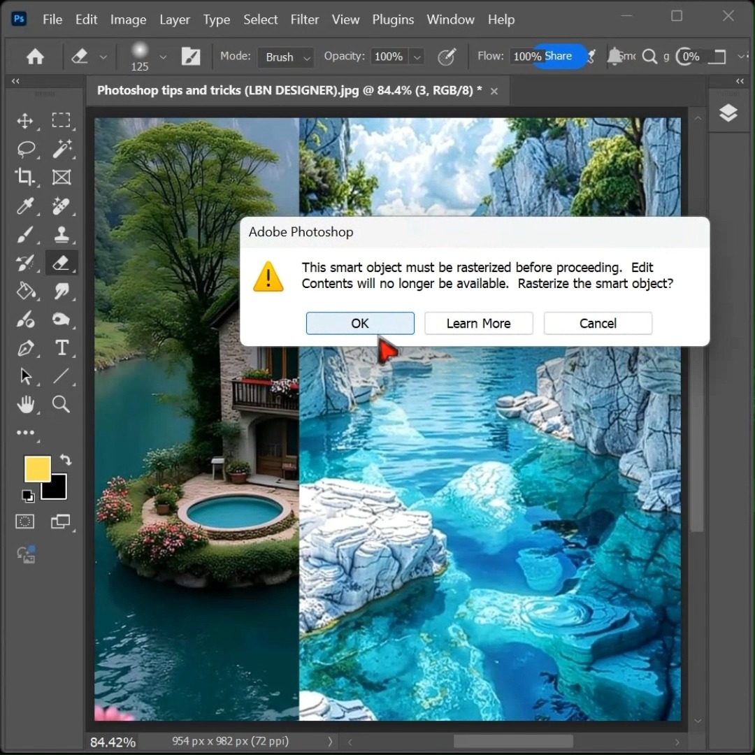 how to make draw effects and autoblend and straight the image | AI ...