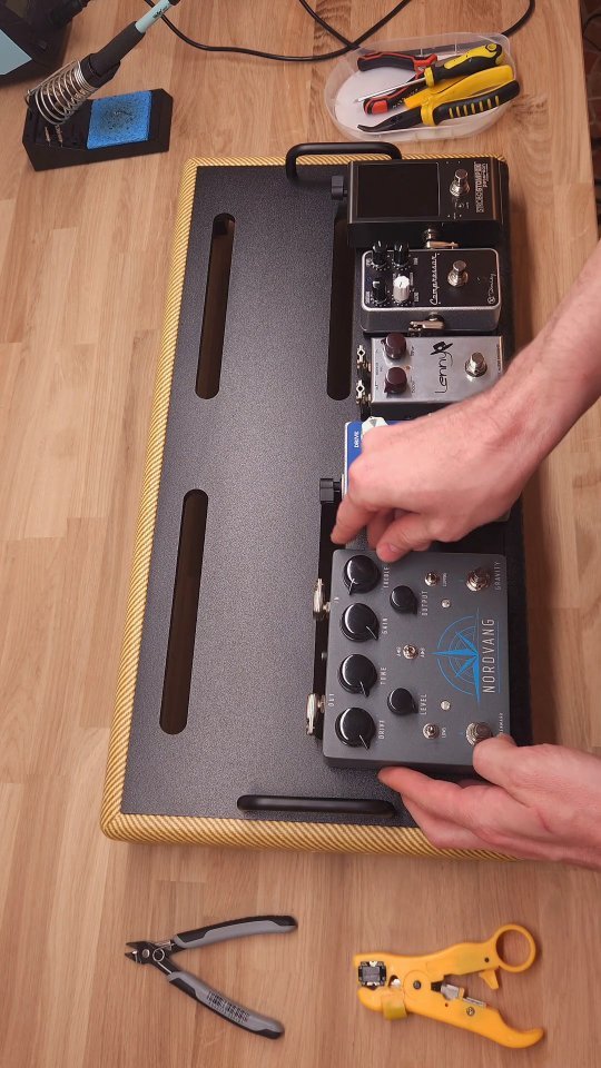 Built by a legend. Played by legends. Roger Mayer pedals capture