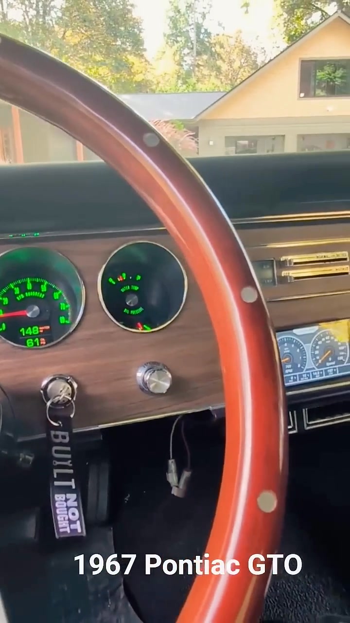 1967 Pontiac GTO with a Butler 467 Via: Release Point Customs We offer ...