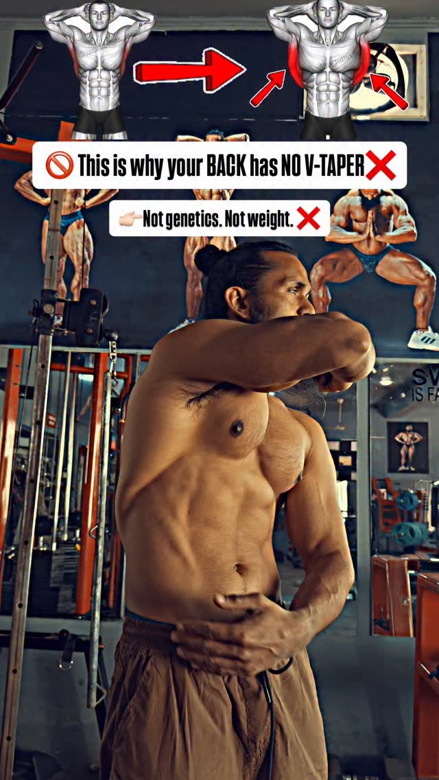 🚫 Still training back but NO V-TAPER? STOP blaming genetics Most ...
