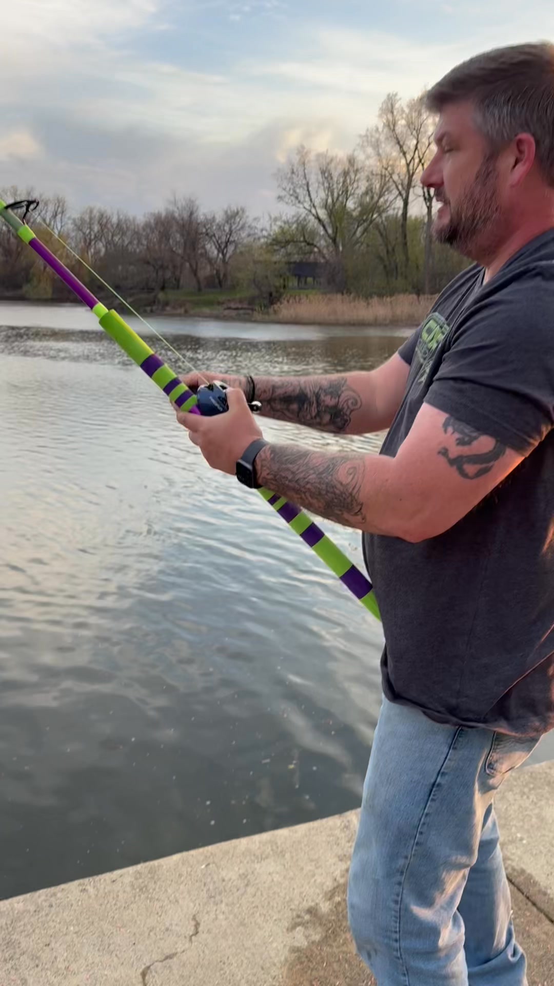 Caught a nice cat on my new xtra heavy Cryptid Custom Rods ! | Robert ...