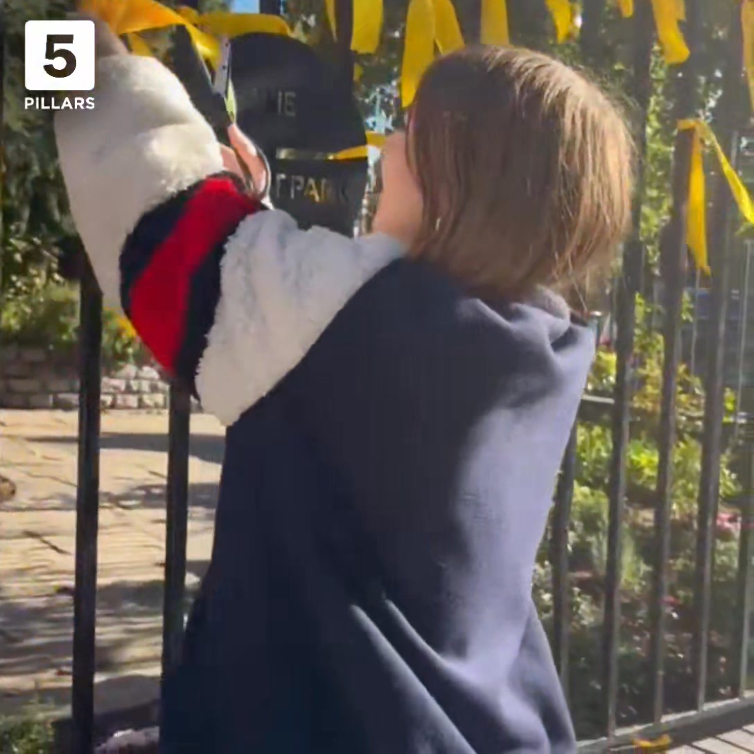 Is it legitimate to remove Israeli propaganda symbols - such as the ...