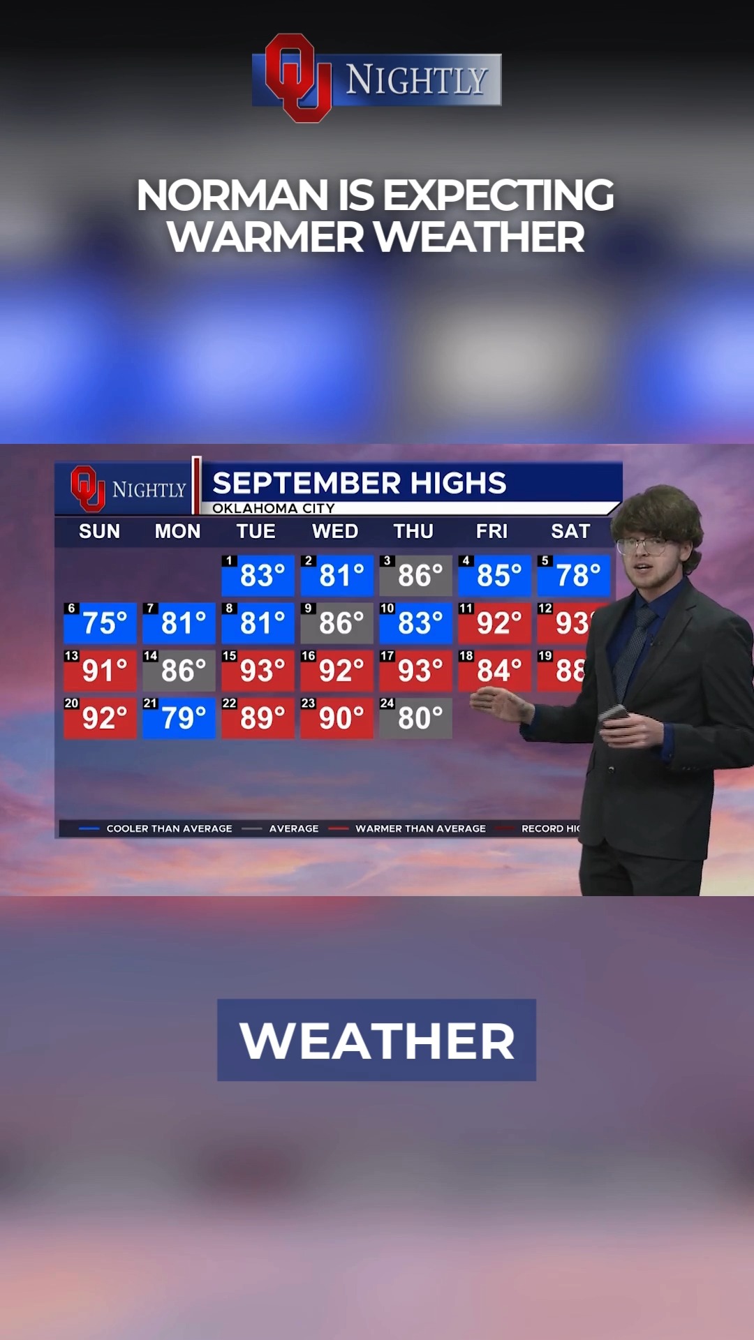 Temperatures are expected to stay in the upper 80s and reach 90s for ...