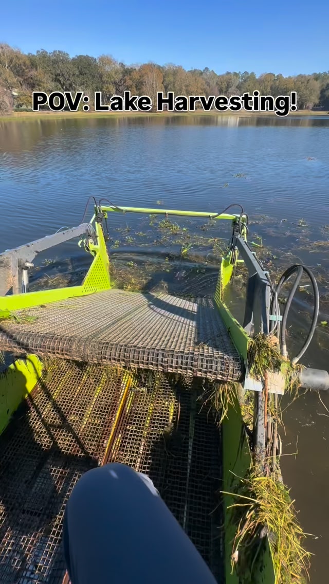 We build our machines tough for all of your lake needs! Call or DM for ...