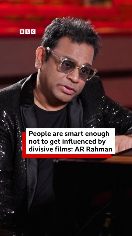 Legendary music composer and singer AR Rahman said he believes people ...