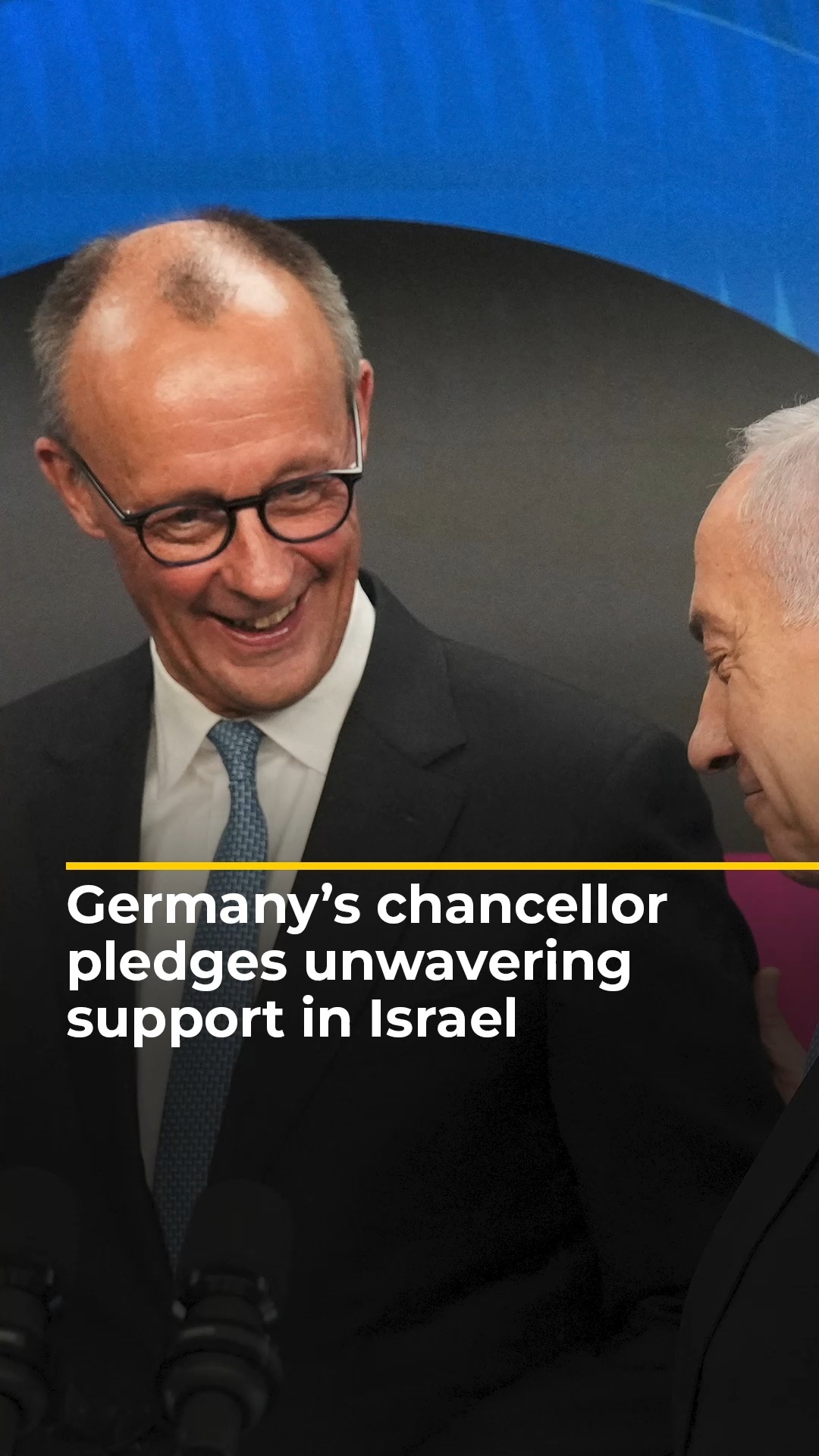 Germany’s Chancellor Friedrich Merz has pledged Berlin’s unwavering ...