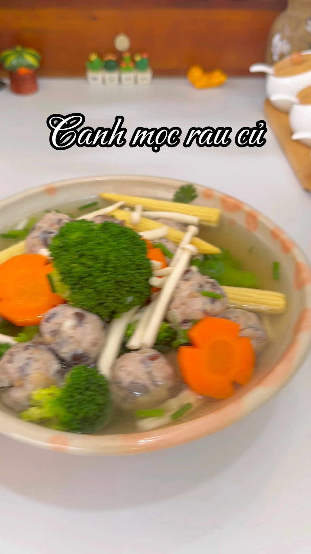 Canh mọc rau củ này mà Tết làm thì cứ phải gọi là nét #HảoThíchVàoBếp # ...