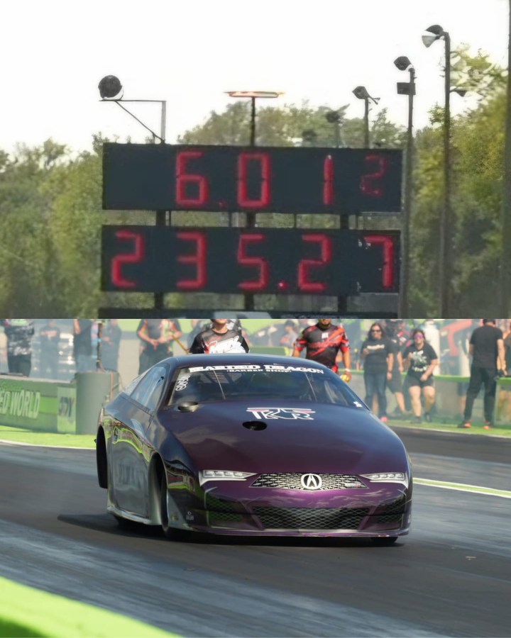 6.01 @ 235mph for Pimar Racing K24 PROMOD winning the 1st round of ...