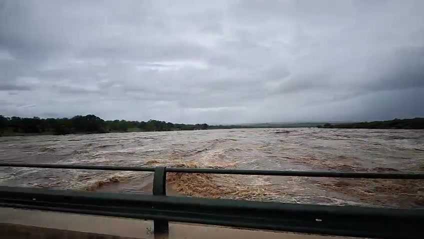 Letaba River High water bridge Kruger National Park Video Lisl Moolman ...
